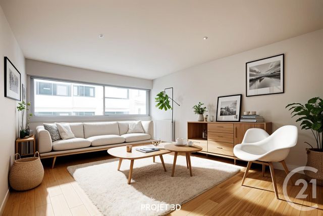 Appartement F3 à vendre - 3 pièces - 62.3 m2 - PARIS - 75015 - ILE-DE-FRANCE - Century 21 Farré La Motte Picquet